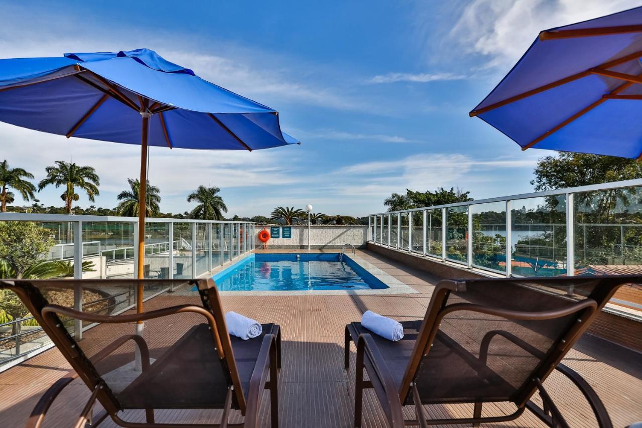San Diego Suites Pampulha Hotel - Oficial ベロ・オリゾンテ エクステリア 写真