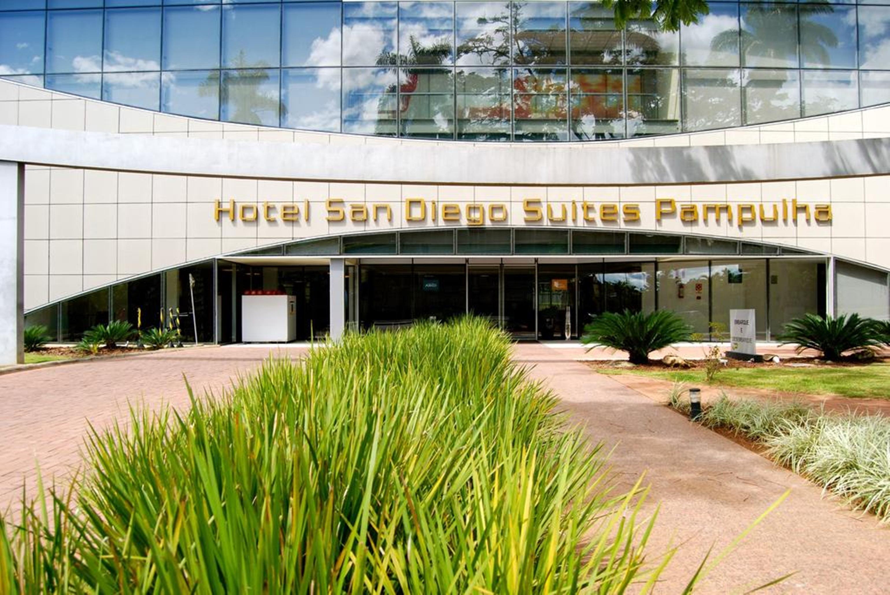 San Diego Suites Pampulha Hotel - Oficial ベロ・オリゾンテ エクステリア 写真