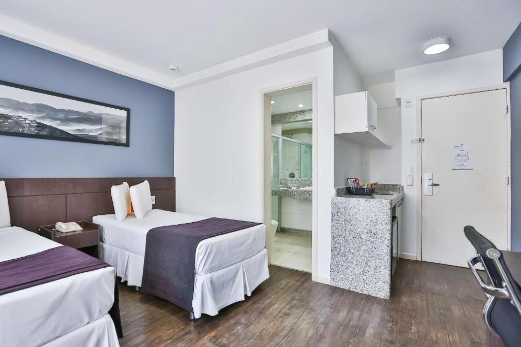 San Diego Suites Pampulha Hotel - Oficial ベロ・オリゾンテ エクステリア 写真